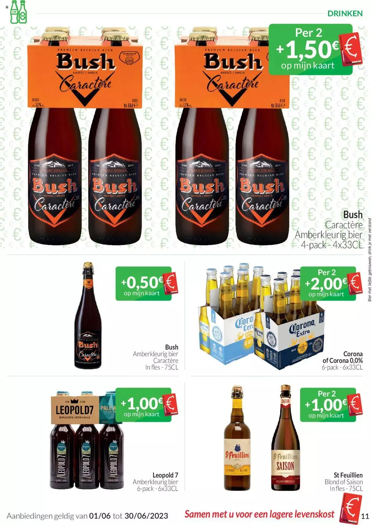 Intermarché De juniaanbiedingen met de Intermarché-kaart van 30 juni tot 31 december 2023 - folder pagina 11