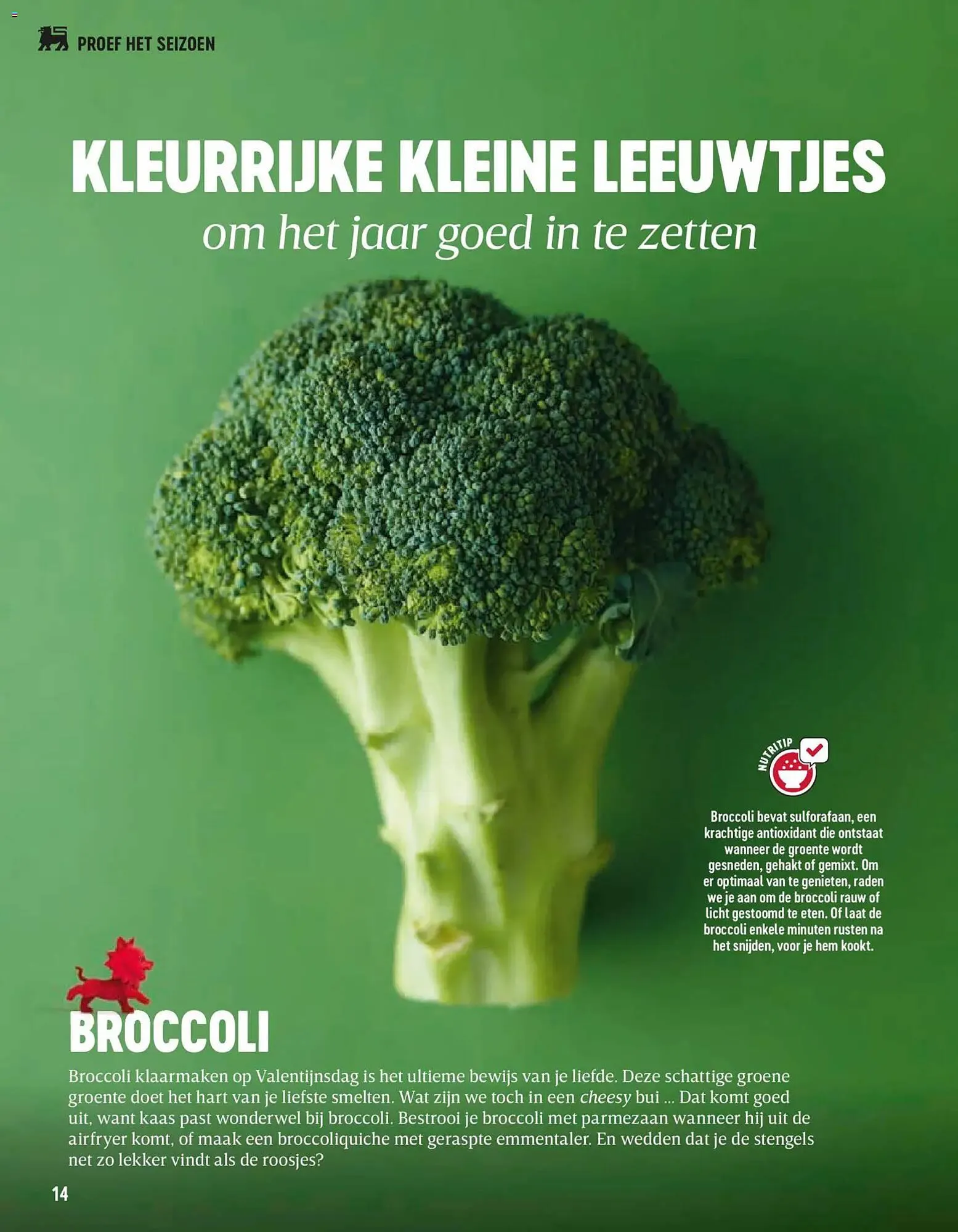 Delhaize magazine van 23 januari tot 31 maart 2026 - folder pagina 14