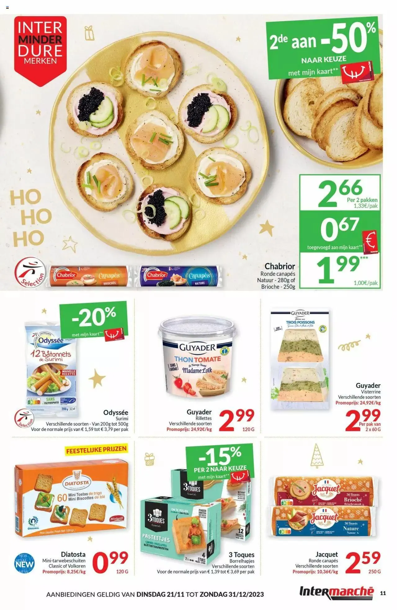 Intermarché Feestfolder van 31 december tot 31 december 2023 - folder pagina 11