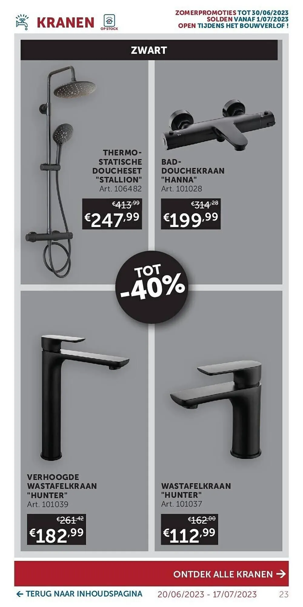 Zelfbouwmarkt folder van 20 juni tot 17 juli 2023 - folder pagina 23