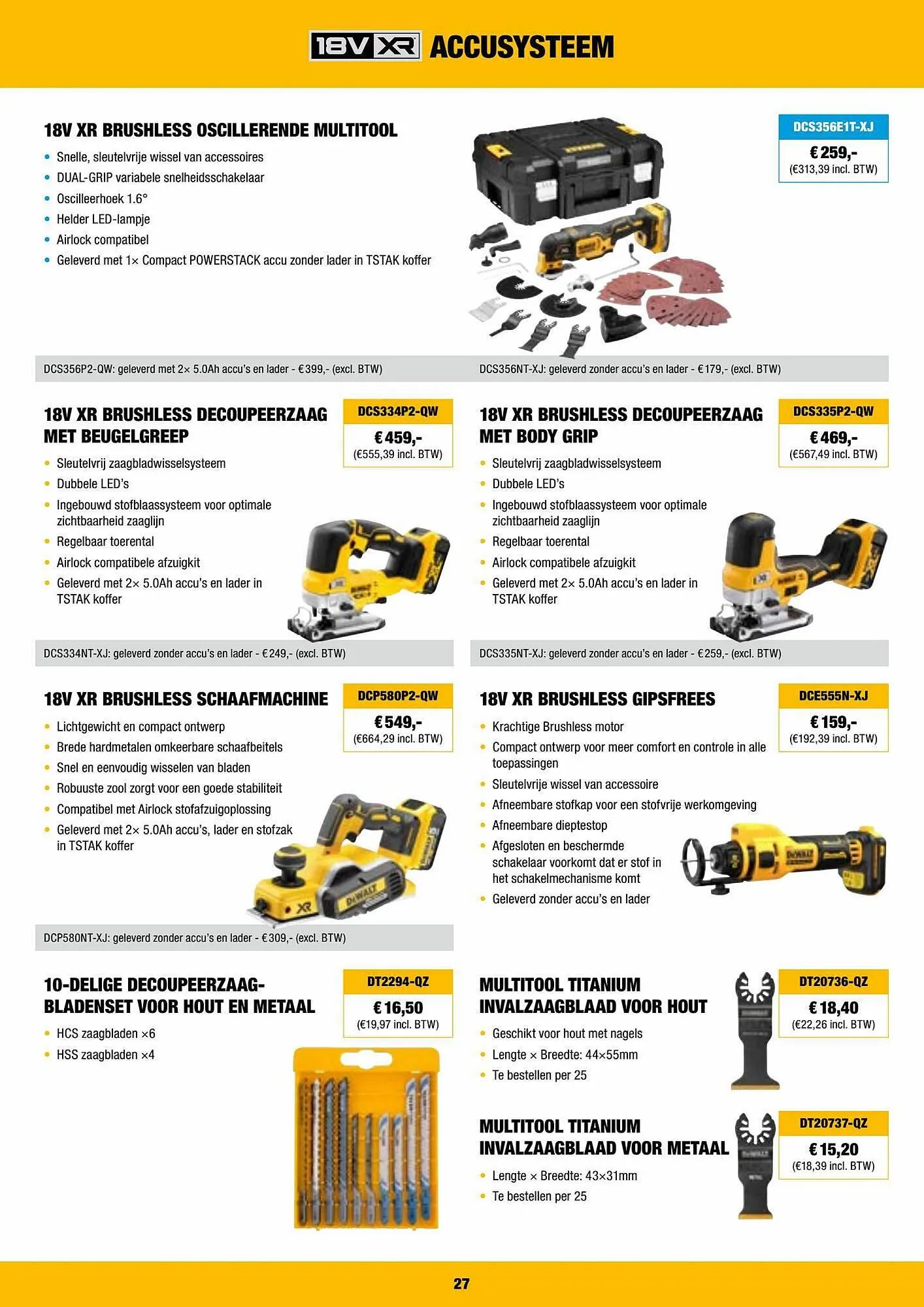 DeWALT folder van 3 september tot 30 september 2023 - folder pagina 27