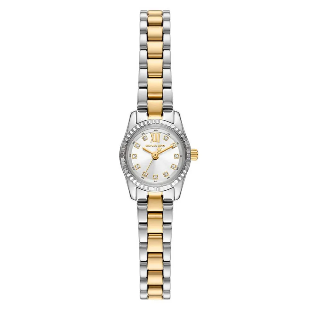 Lexington Zilverkleurig Micro Petite Dames Horloge