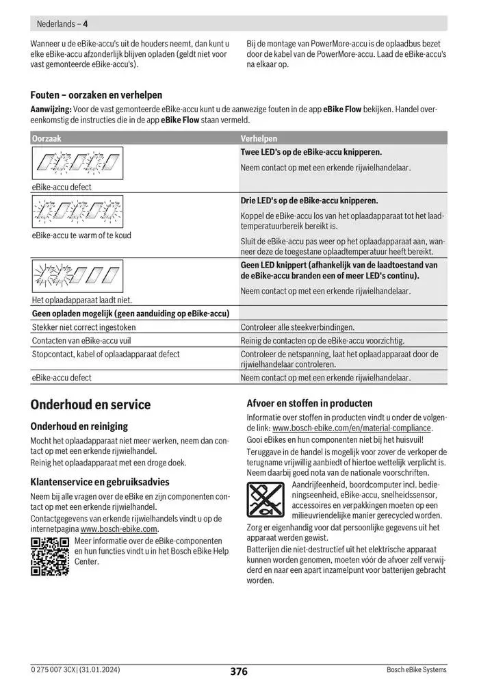 Electric Bike Manual van 12 februari tot 12 augustus 2025 - folder pagina 376