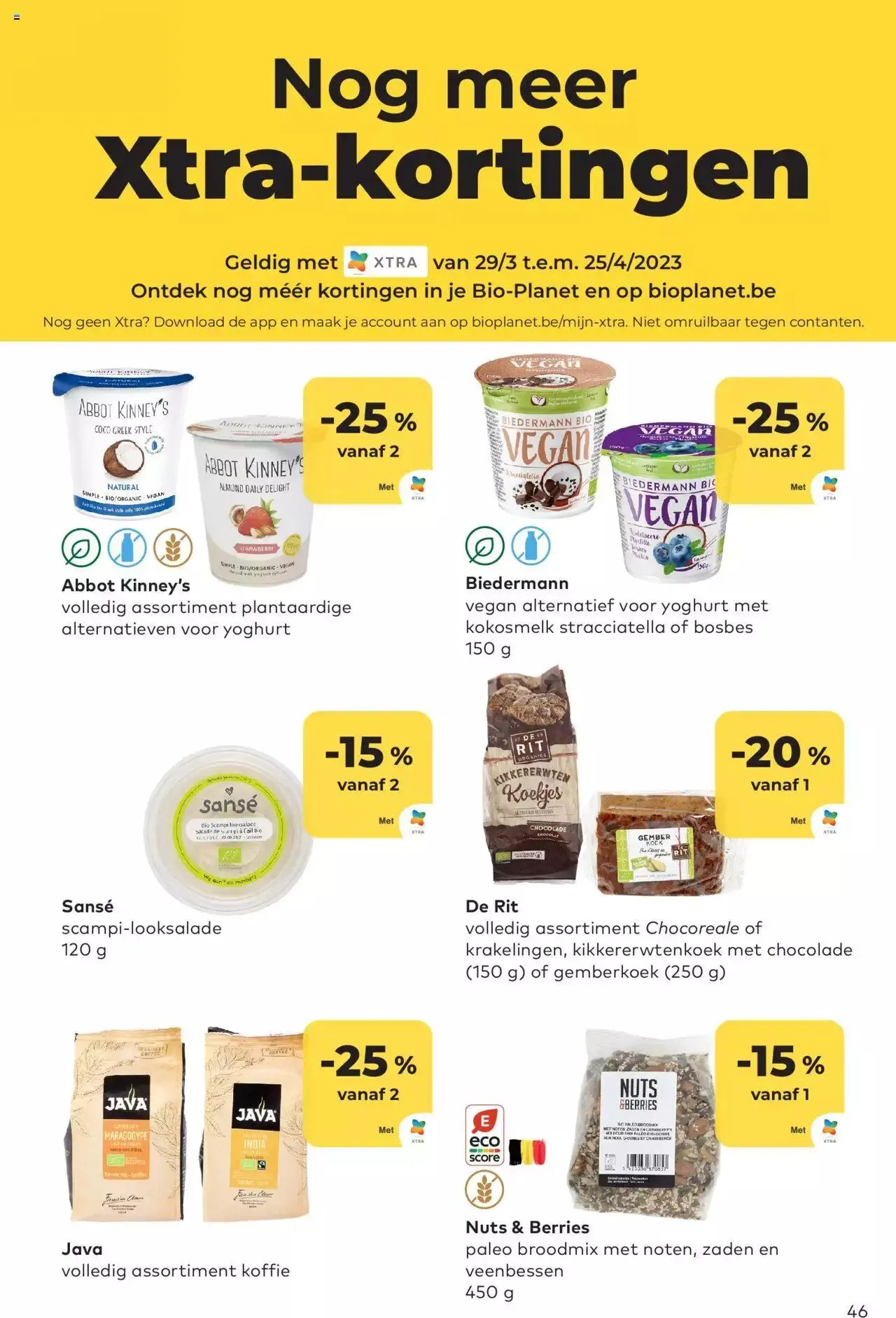 BioPlanet folder van 25 april tot 31 december 2023 - folder pagina 46