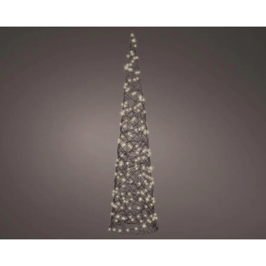 Lumineo LED Kegel Buitenverlichting Wicker 120 cm