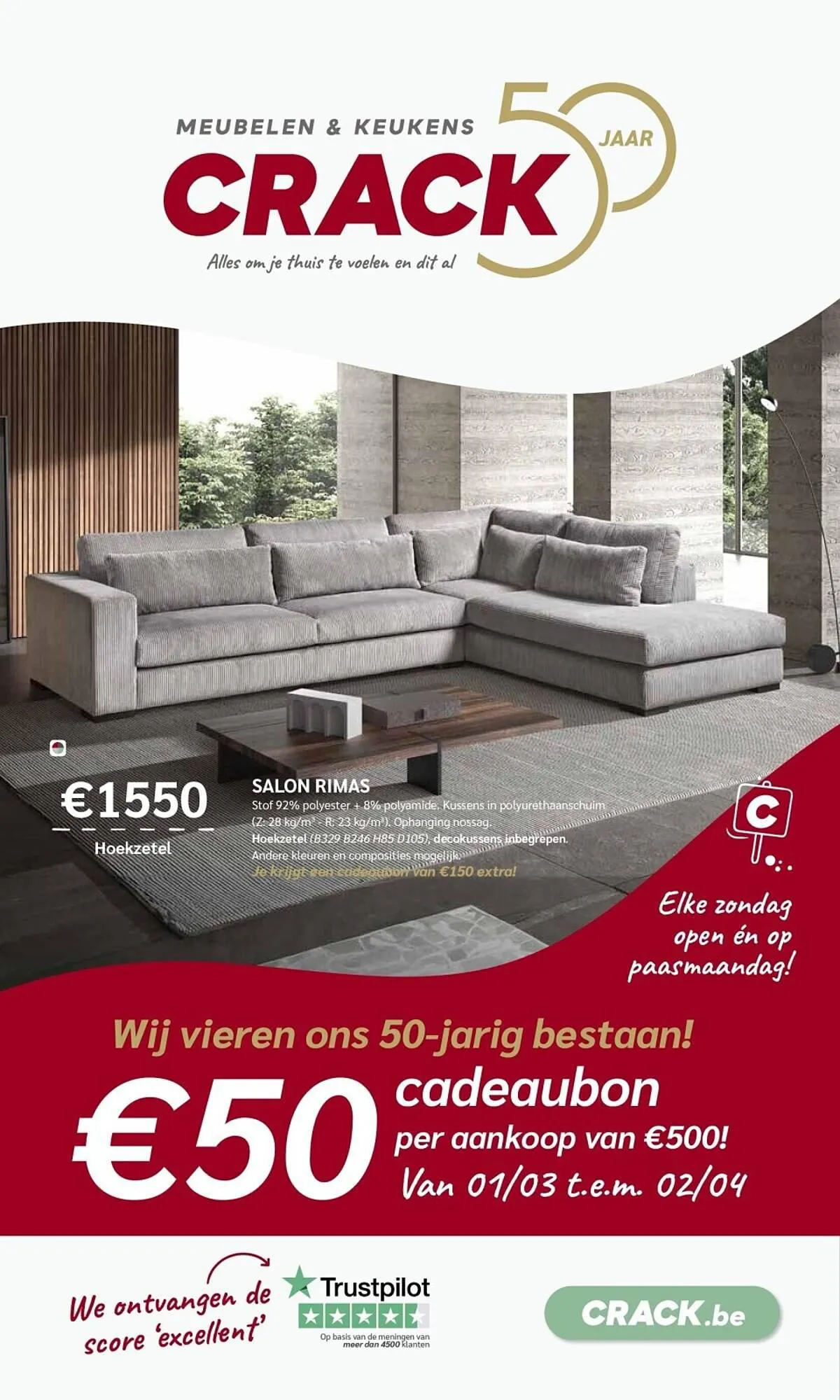 Crack folder van 1 maart tot 2 april 2024 - folder pagina