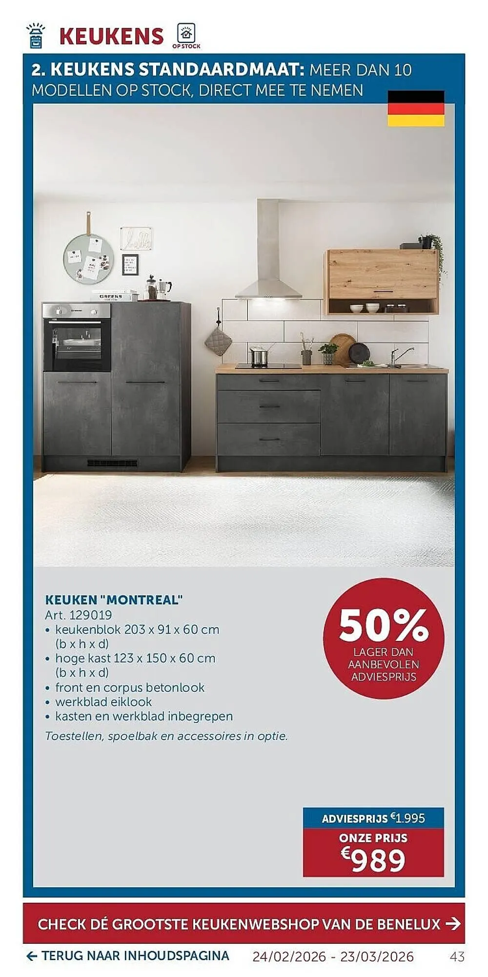 Zelfbouwmarkt folder van 24 februari tot 23 maart 2026 - folder pagina 43