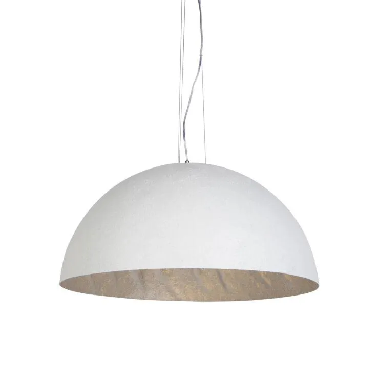 Moderne hanglamp wit 70 cm - Magna