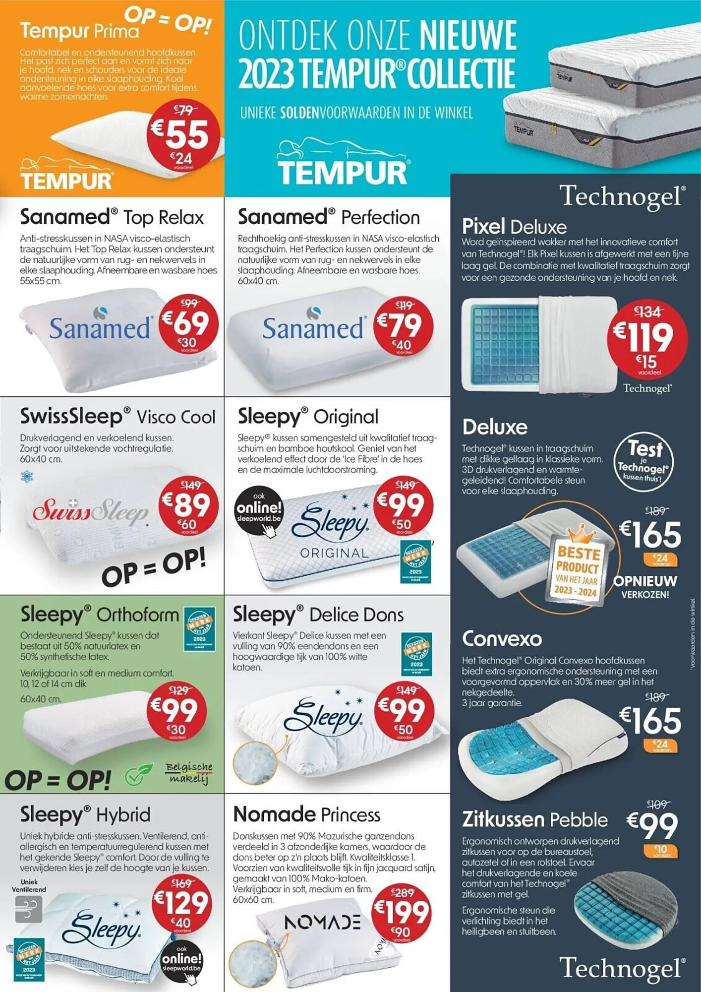 Sleepworld folder van 1 juli tot 31 juli 2023 - folder pagina 7