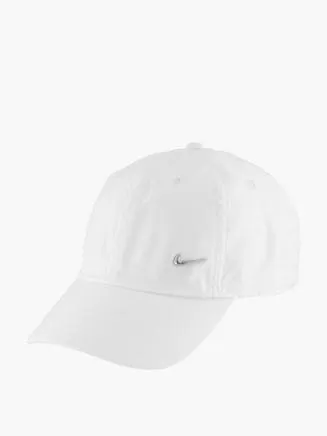 Witte cap METAL SWOOSH