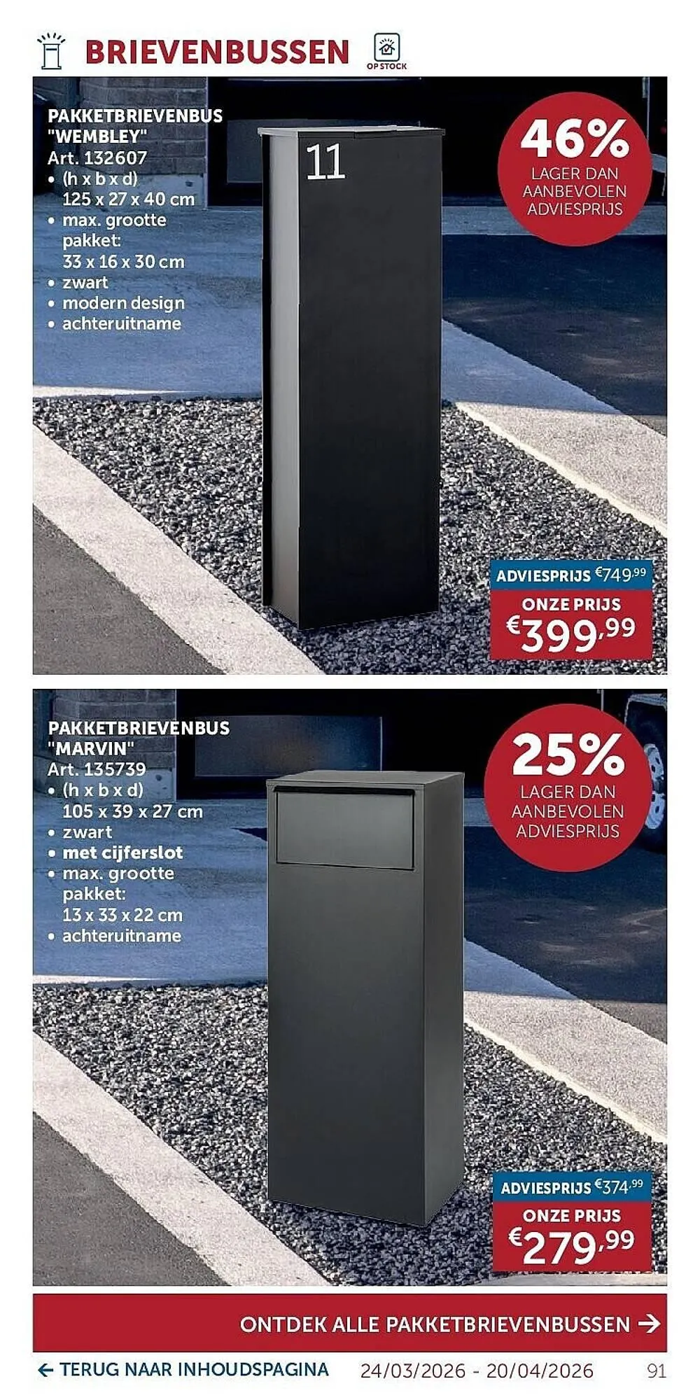 Zelfbouwmarkt folder van 24 maart tot 20 april 2026 - folder pagina 91