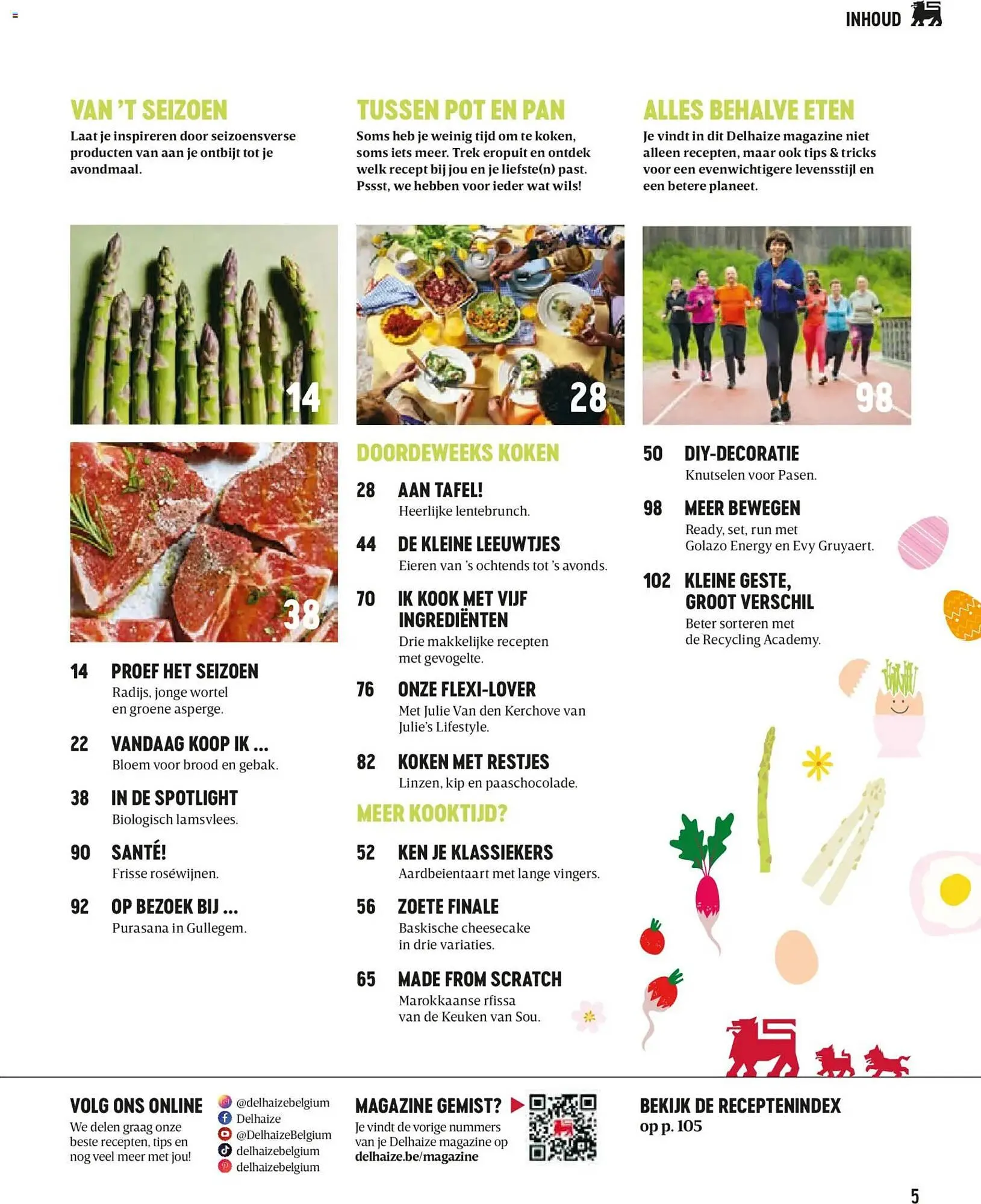 Delhaize magazine van 2 april tot 31 mei 2026 - folder pagina 5