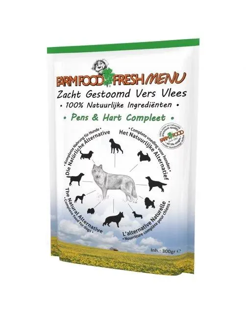Farm Food Fresh Menu 300 g - Hondenvoer - Pens&Hart