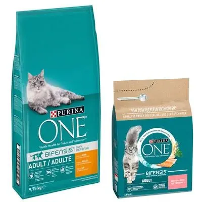Croquettes PURINA ONE 9,75 kg pour chat + 2,8 kg offerts !