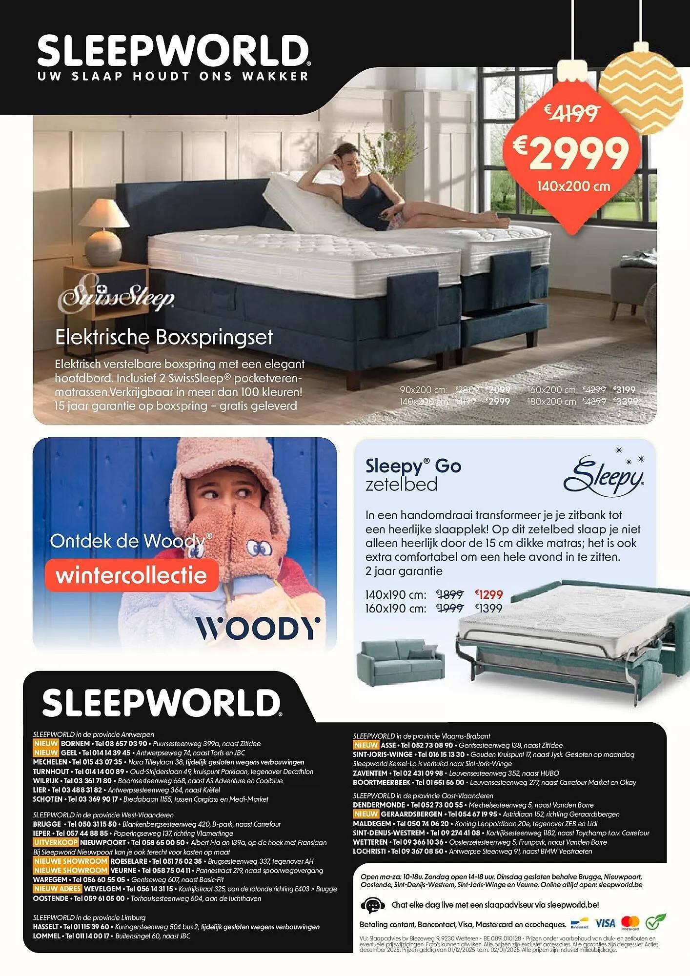Sleepworld folder van 1 december tot 2 januari 2026 - folder pagina 12