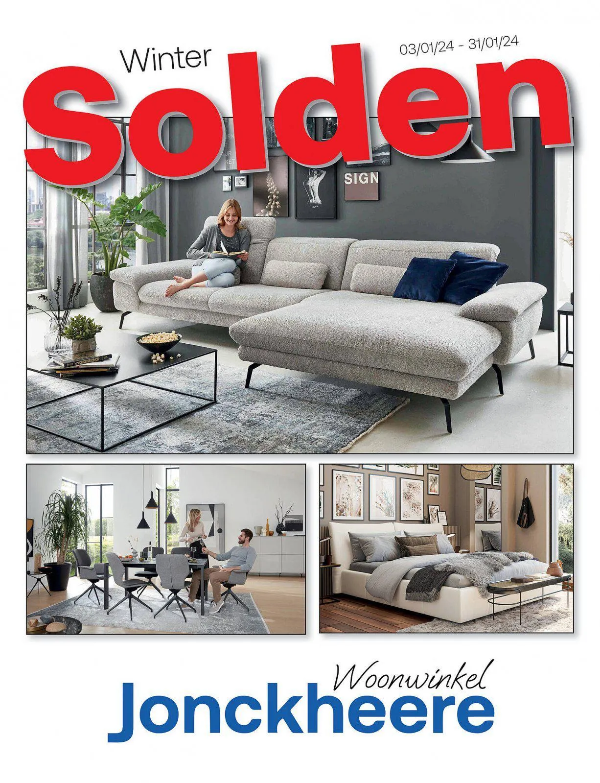 Meubelen Jonckheere folder tot 31.01.2024 van 1 januari tot 31 januari 2024 - folder pagina 