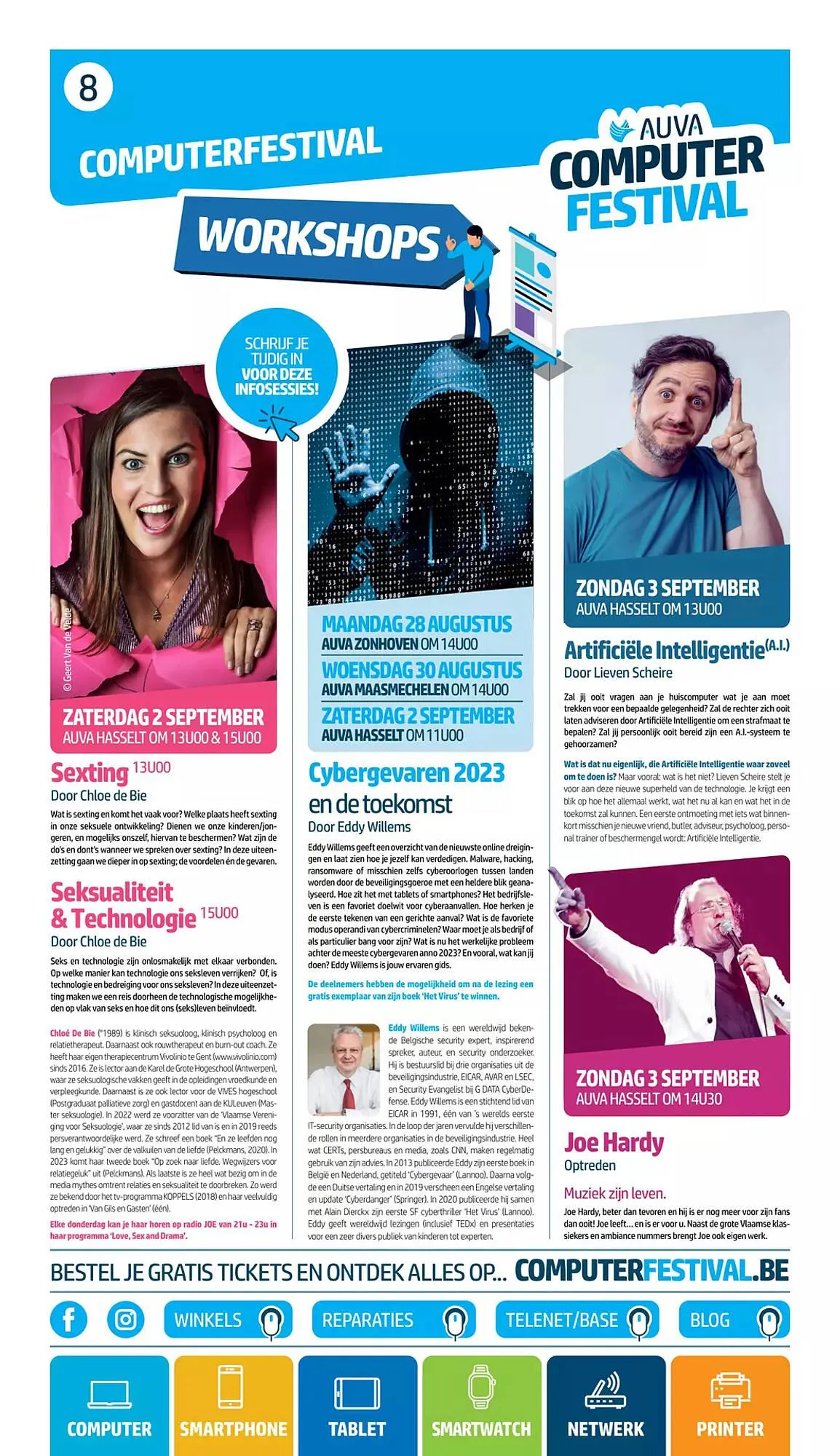 AUVA Folder van 31 augustus tot 31 augustus 2023 - folder pagina 8