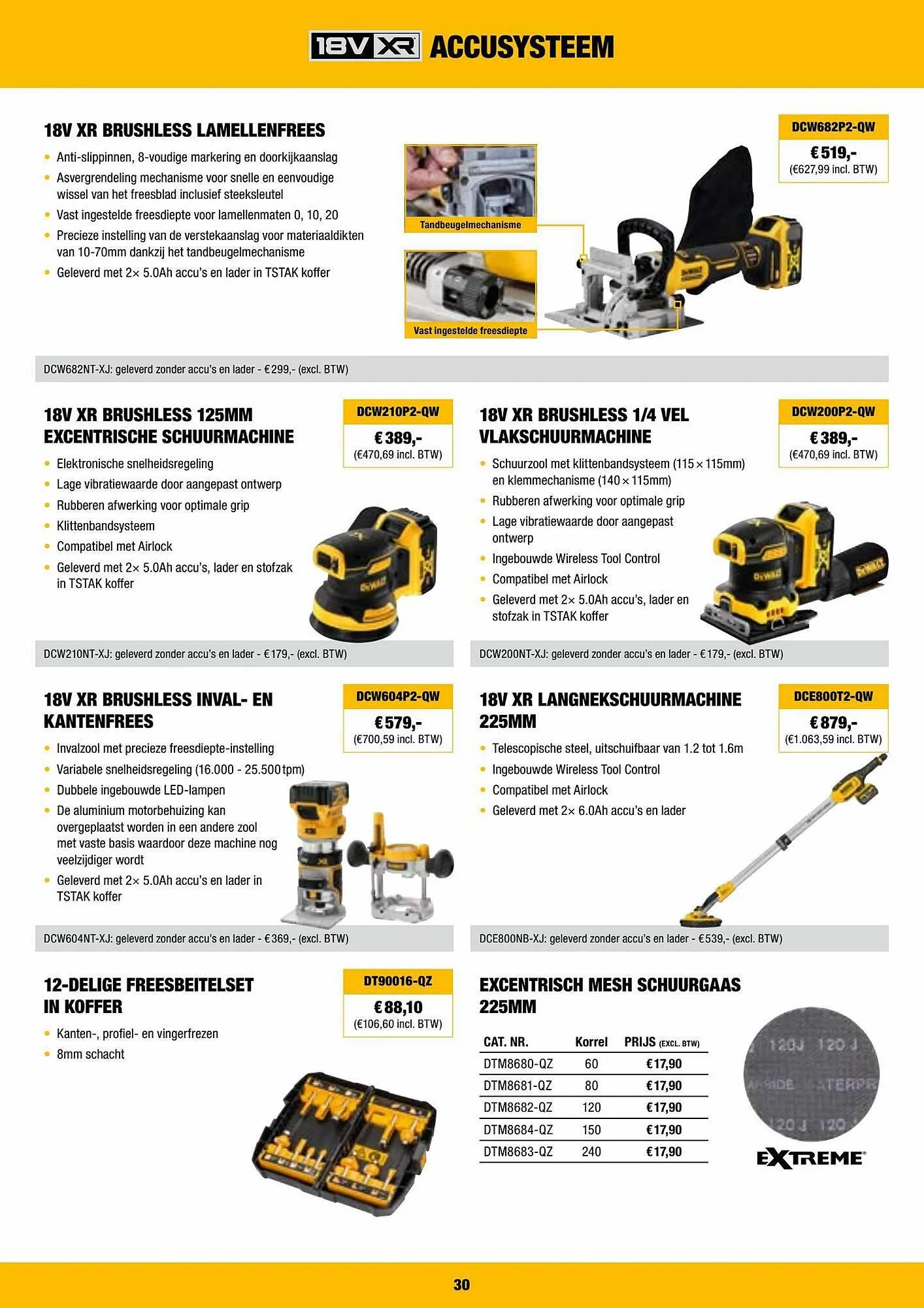 DeWALT folder van 3 september tot 30 september 2023 - folder pagina 30