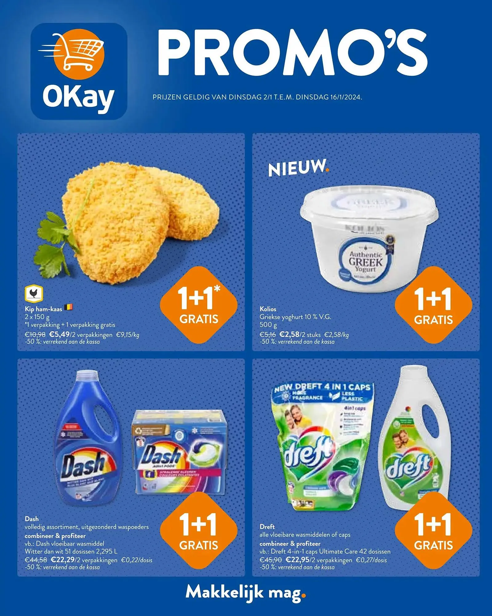 OKay folder van 2 januari tot 16 januari 2024 - folder pagina 