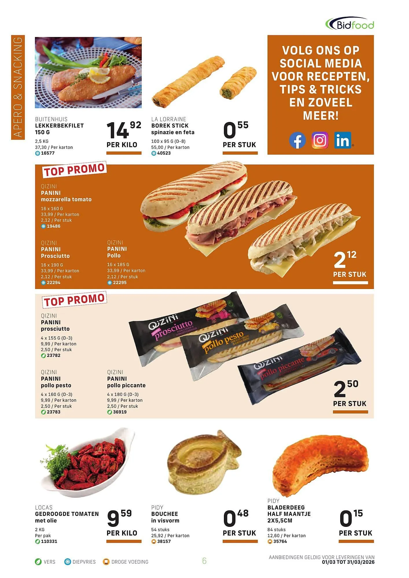 Bidfood folder van 1 maart tot 31 maart 2026 - folder pagina 6