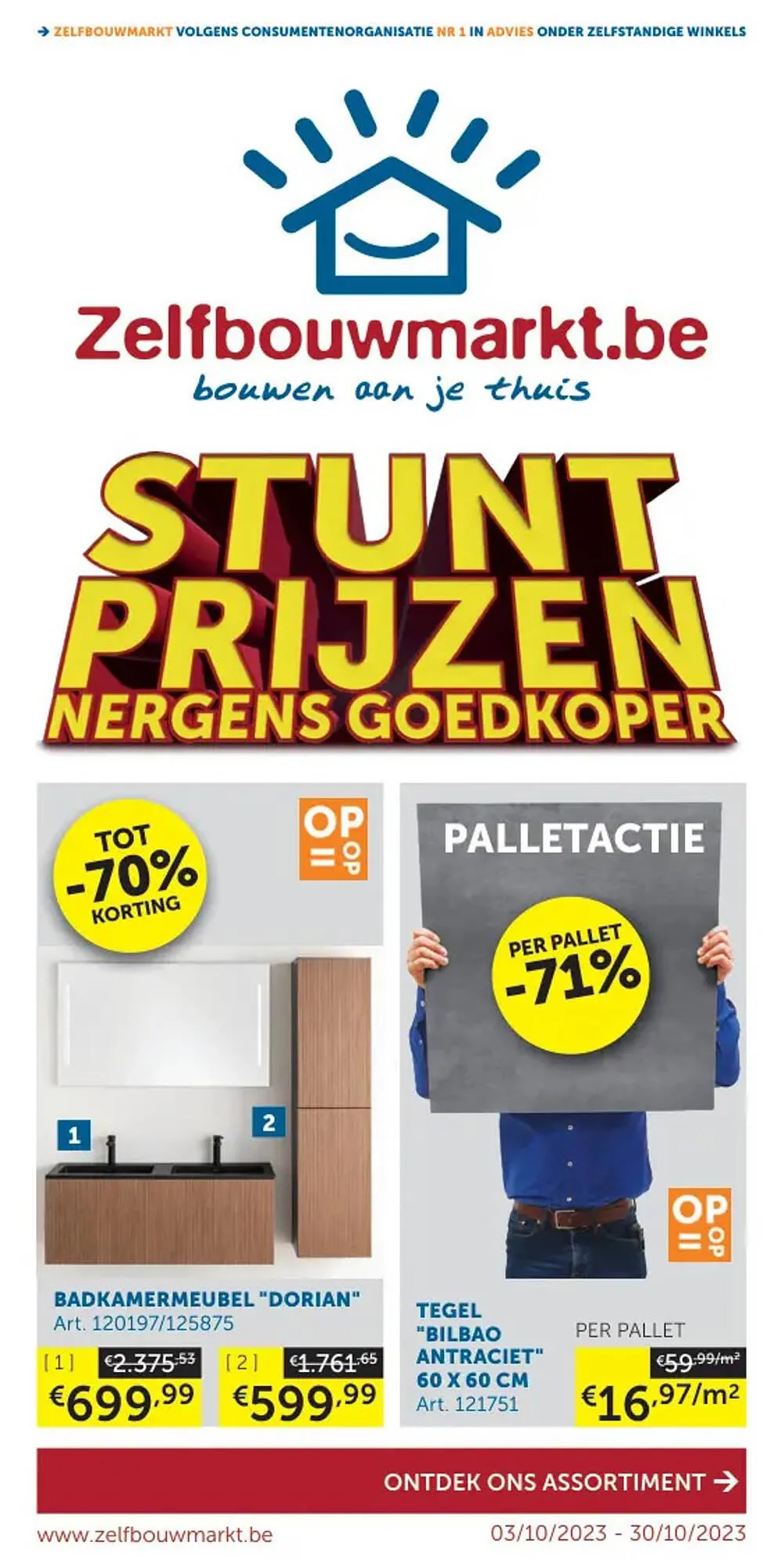 Zelfbouwmarkt folder - 1
