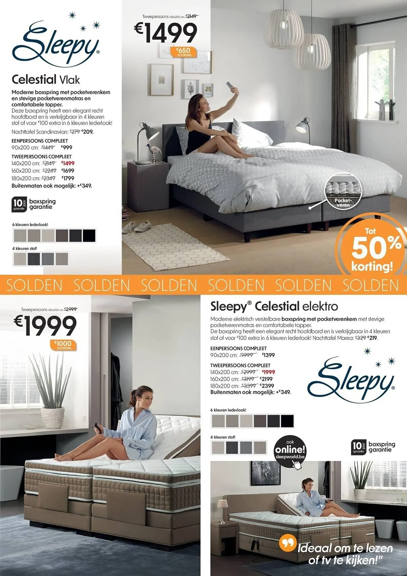 Sleepworld folder van 1 juli tot 31 juli 2023 - folder pagina 3