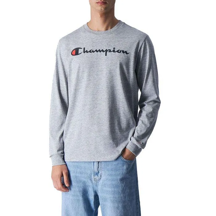 Champion Embroidered Longsleeve Shirt Heren