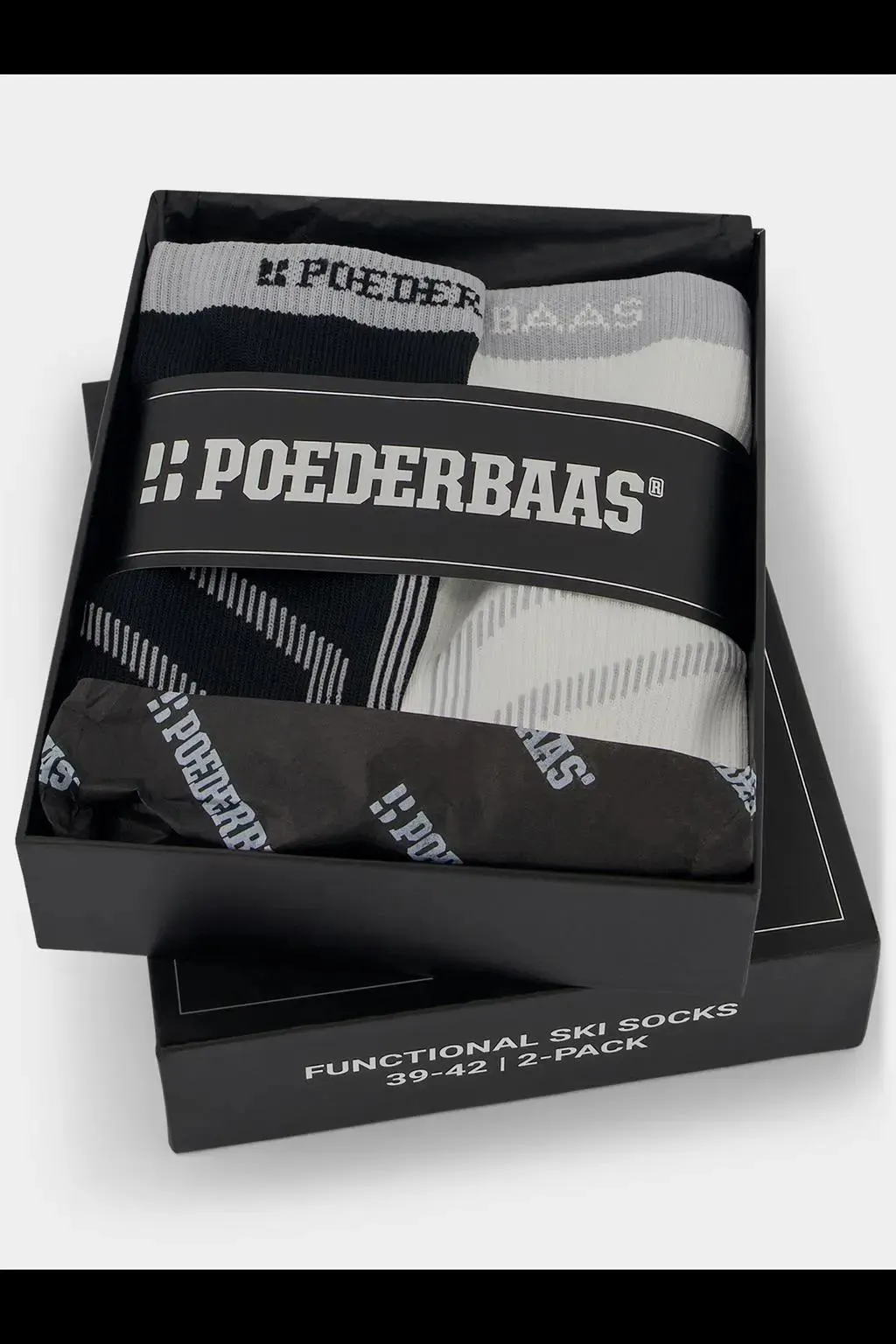 POEDERBAAS GIFT BOX SKI SOCKS 2-PACK