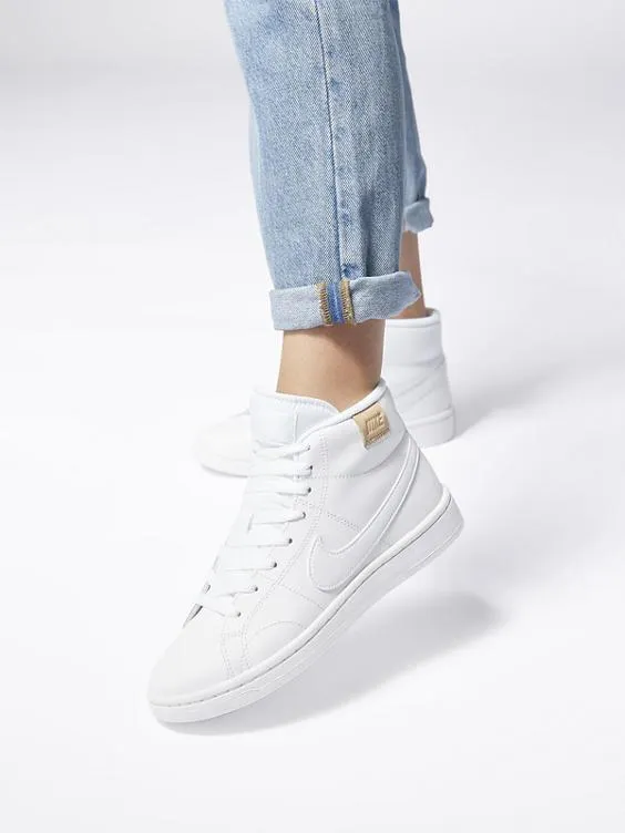Witte nike Court Royale Mid hoge sneaker