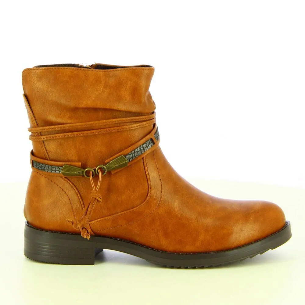 Ken Shoe Fashion - Camel - Boots