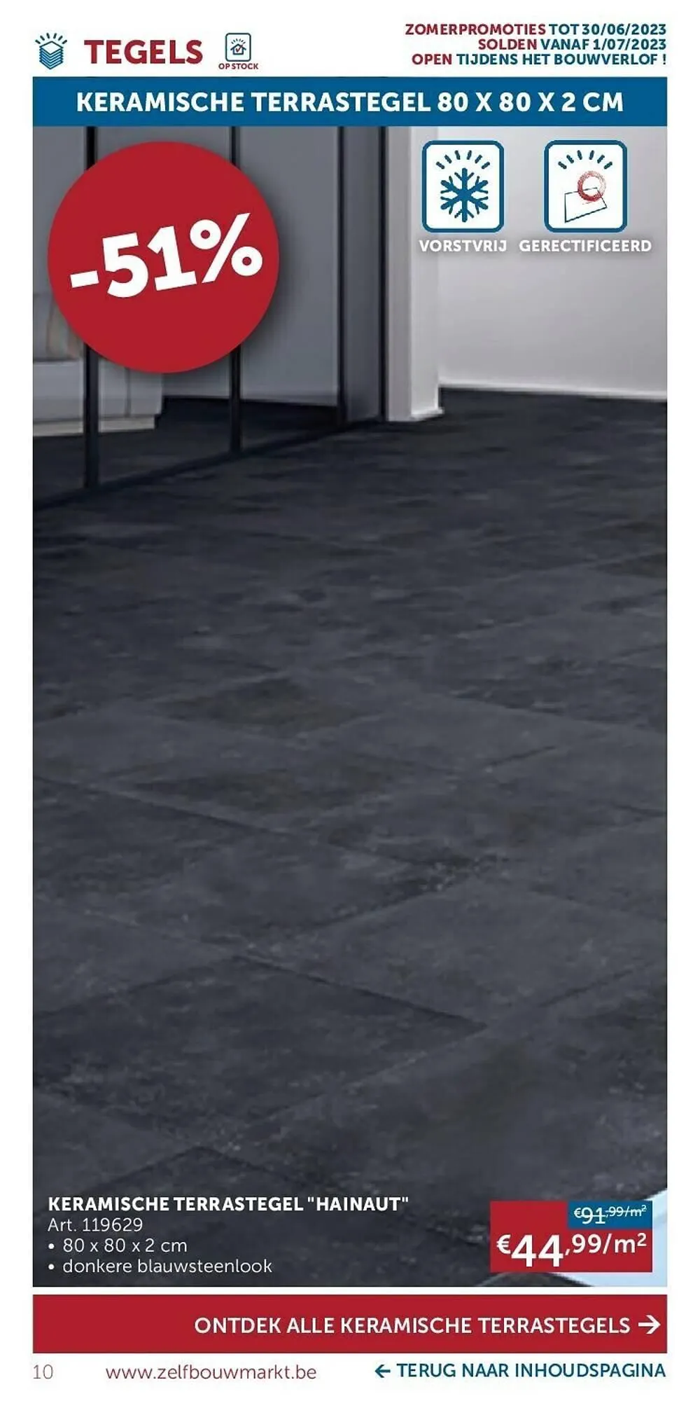 Zelfbouwmarkt folder van 20 juni tot 17 juli 2023 - folder pagina 10