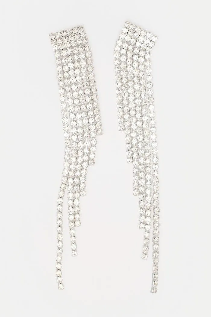 Oorbellen met steentjes