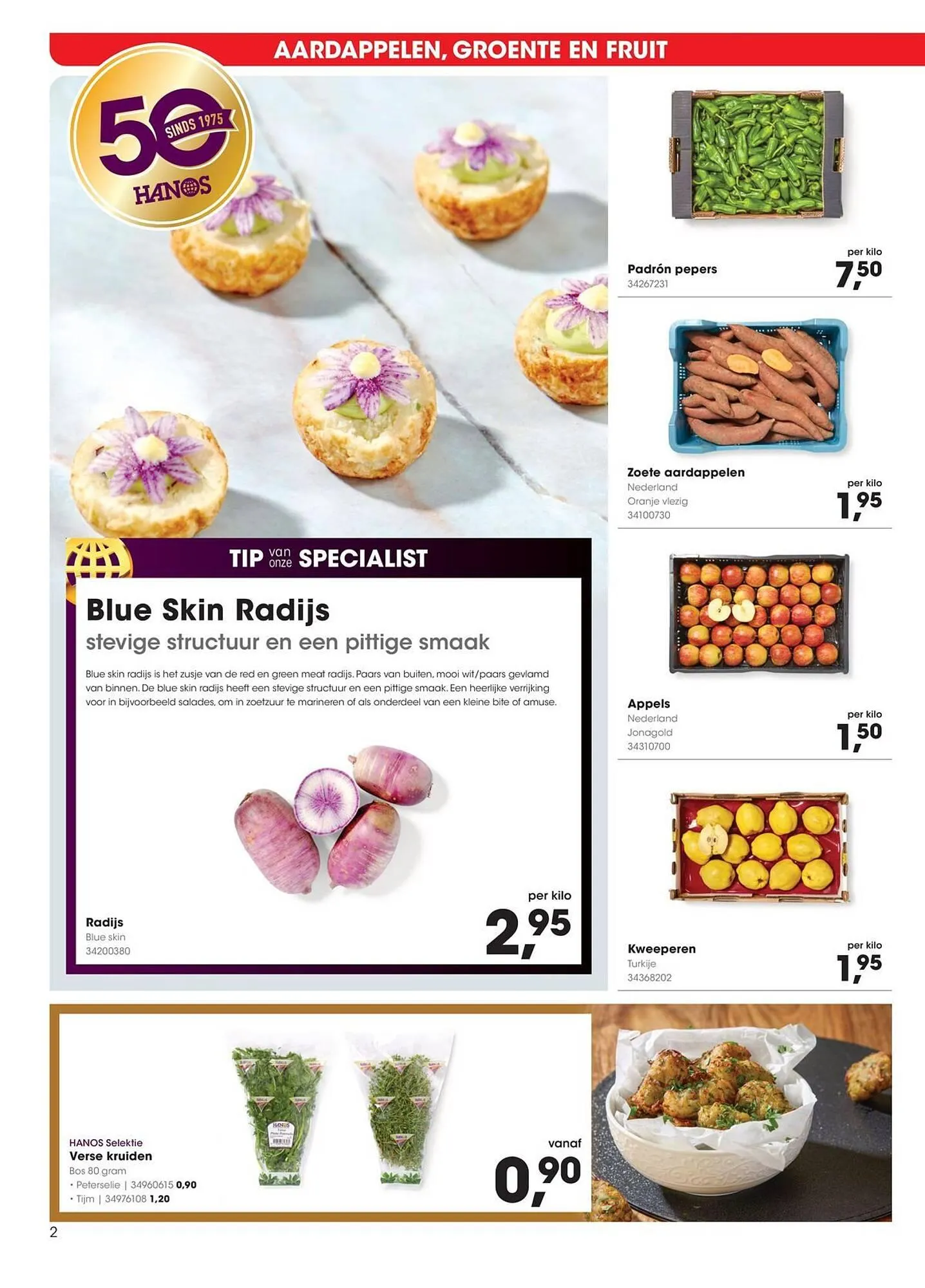 Hanos folder van 20 oktober tot 2 november 2025 - folder pagina 2