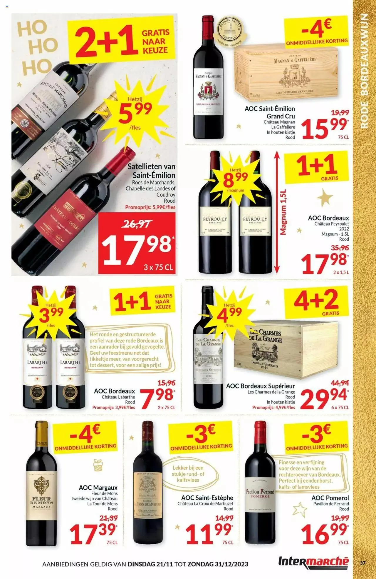 Intermarché Feestfolder van 31 december tot 31 december 2023 - folder pagina 37