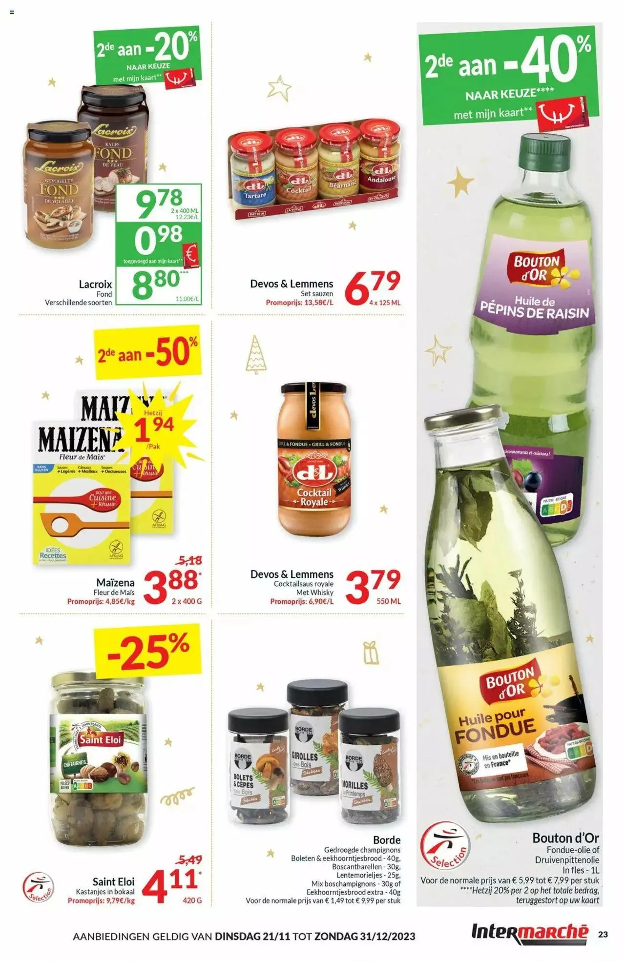 Intermarché Feestfolder van 31 december tot 31 december 2023 - folder pagina 23