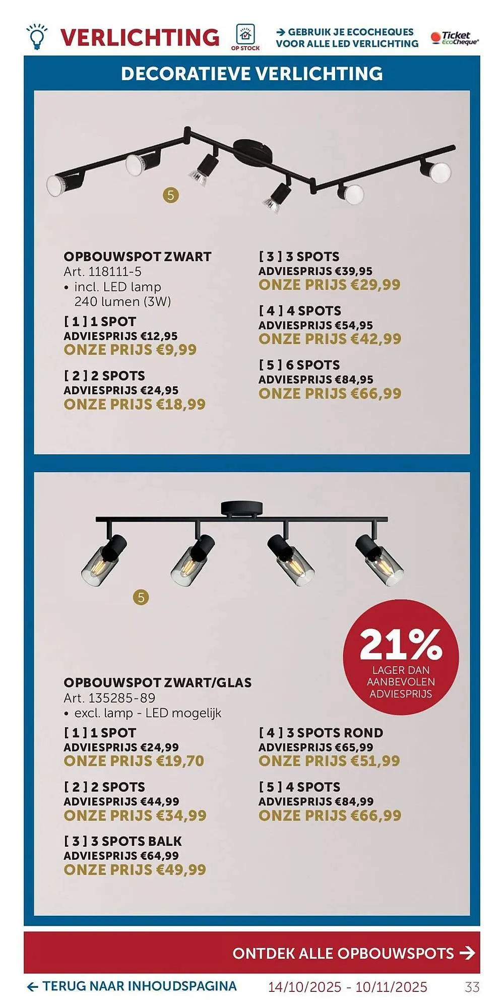 Zelfbouwmarkt folder van 14 oktober tot 10 november 2025 - folder pagina 33