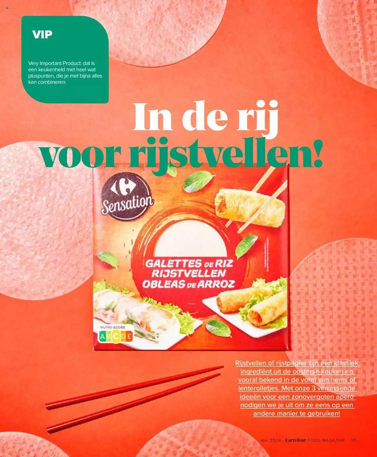 Carrefour Food Mag Lekkers voor mei van 31 mei tot 31 december 2024 - folder pagina 35