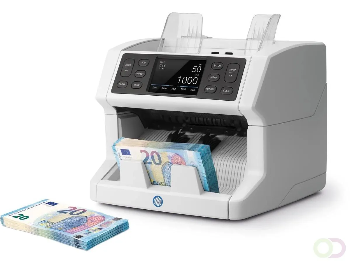 Safescan biljettelmachine 2850, met 3-voudige detectie