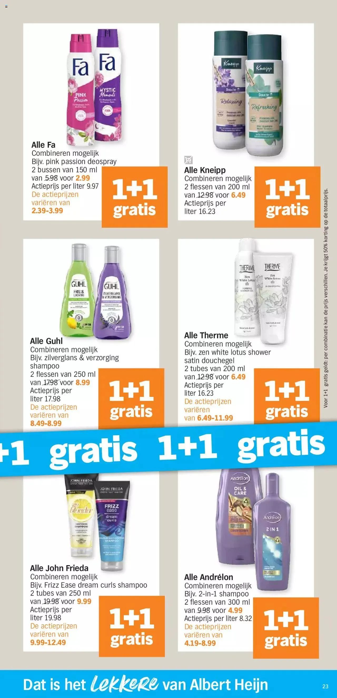 Albert Heijn folder week / de la semaine 18 van 5 mei tot 31 december 2024 - folder pagina 23