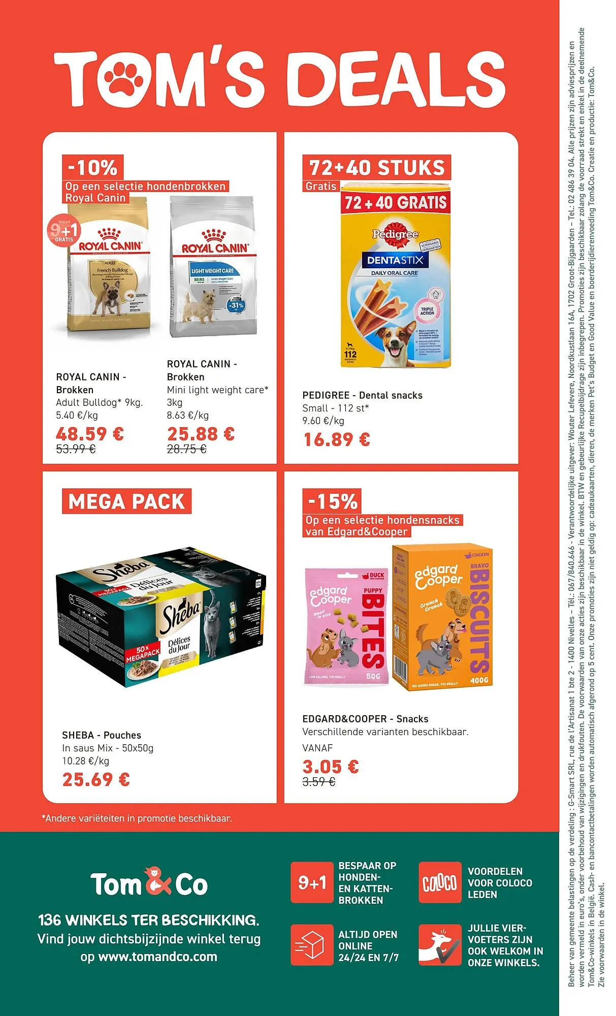 Tom&Co folder van 29 oktober tot 9 november 2025 - folder pagina 10