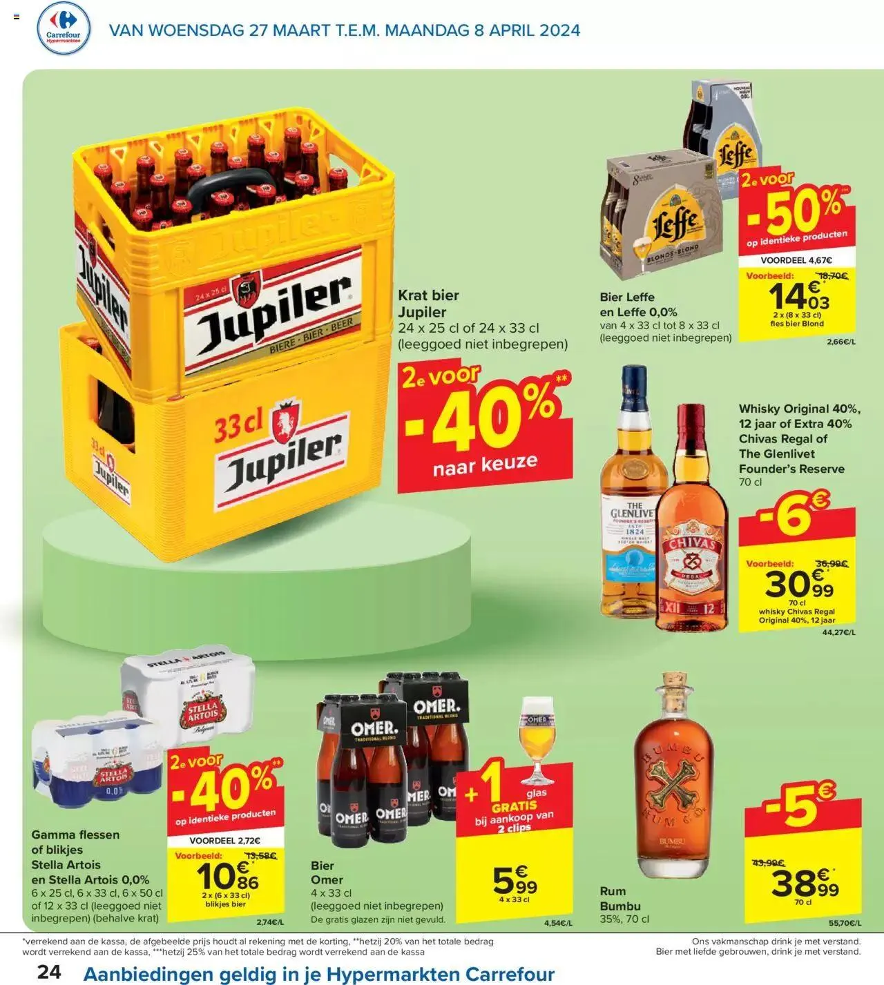 Carrefour folder week 13 van 8 april tot 30 maart 2024 - folder pagina 24