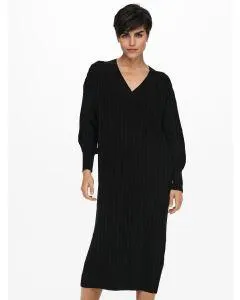 Zwart kleed New Tessa