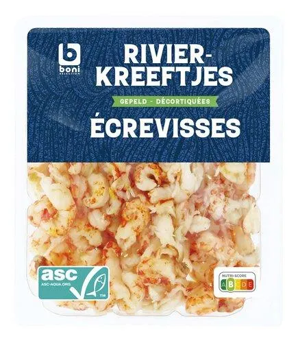 chair d'ecrevisse pelé ASC