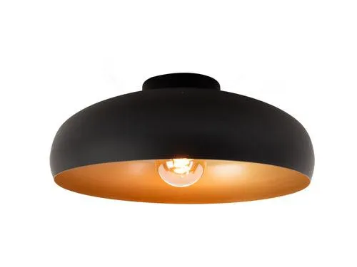 EGLO plafondlamp Mogano - e27 - ø 40 cm - zwart/koper