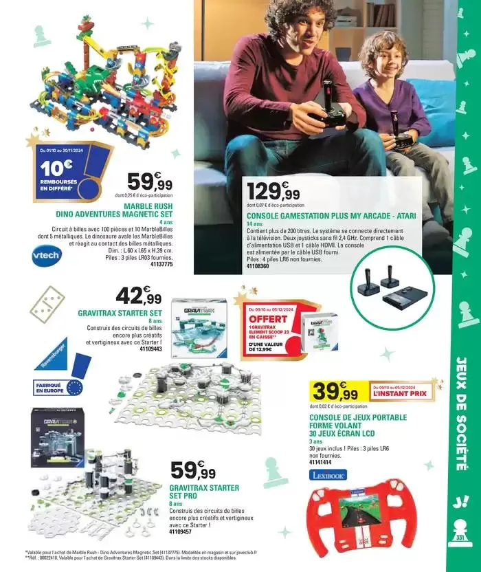 Jouez À L'infin van 29 oktober tot 5 december 2024 - folder pagina 331