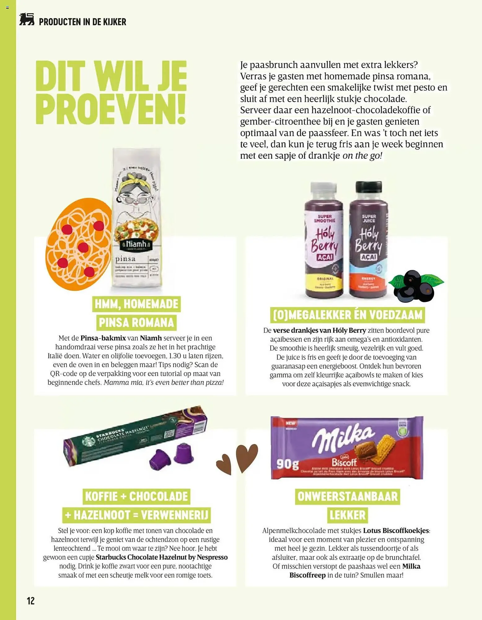 Delhaize magazine van 2 april tot 31 mei 2026 - folder pagina 12