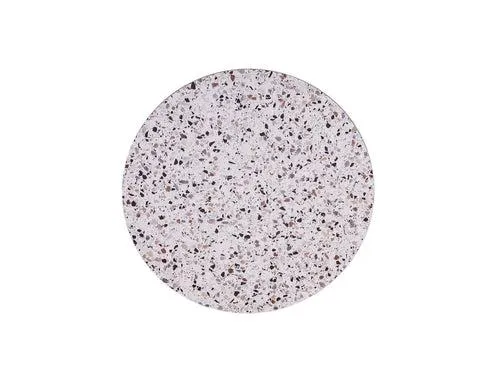 MaximaVida rond tafelblad Lucca 75 cm - HPL terrazzo look