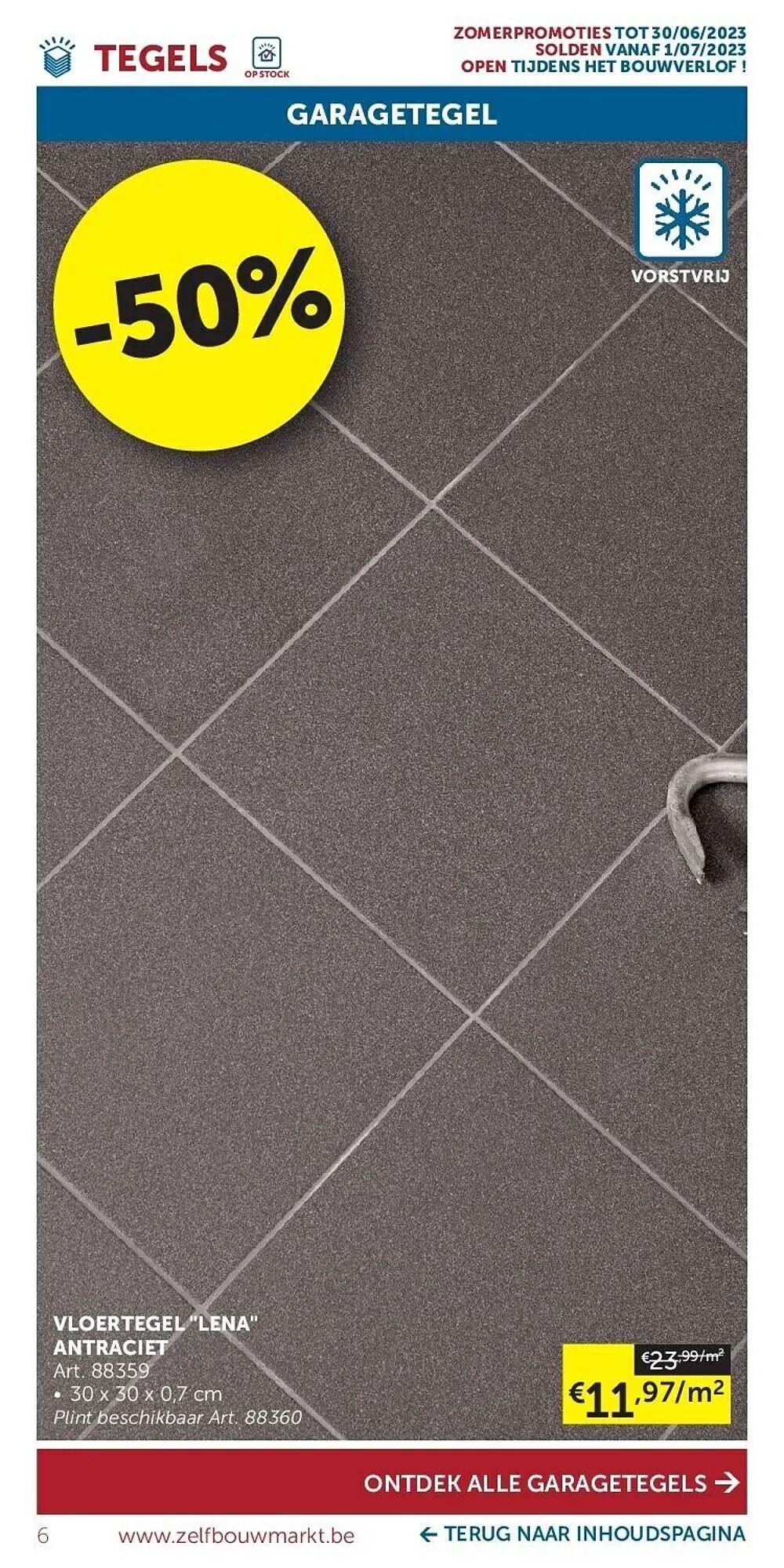 Zelfbouwmarkt folder van 20 juni tot 17 juli 2023 - folder pagina 6