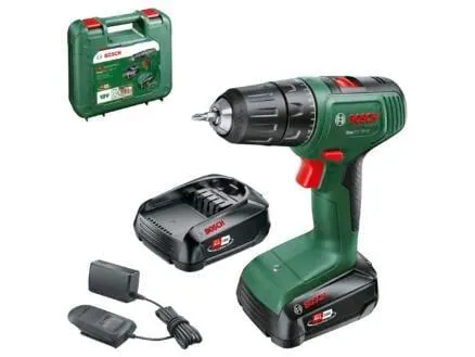 Bosch EasyDrill 18V-40 accu schroefboormachine 18V Li-Ion met 2 accu's + lader