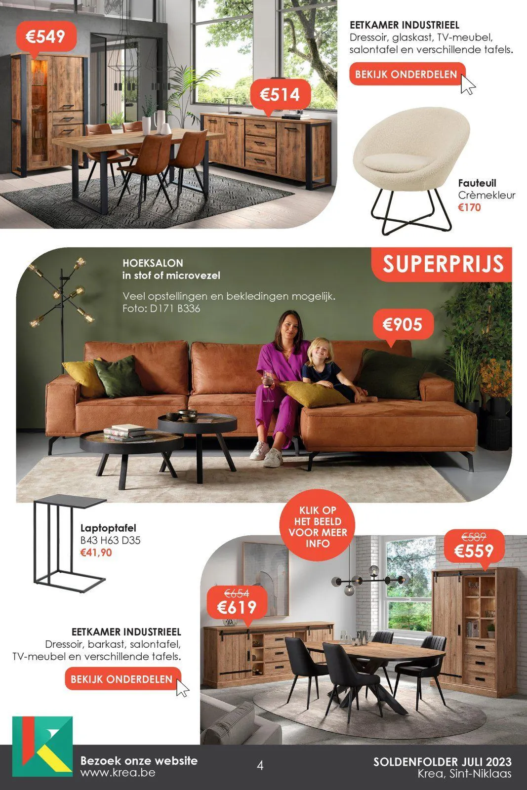 Krea folder tot 31.07.2023 van 30 juni tot 31 juli 2023 - folder pagina 4